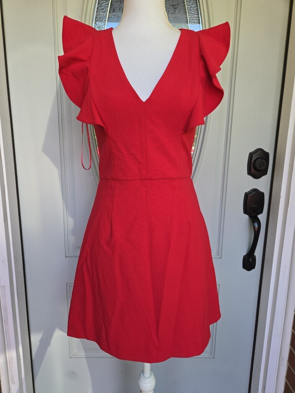NWT French Connection Cameron Dress Red